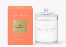 Load image into Gallery viewer, Glasshouse Sunset in Capri 380g Soy Wax Candle
